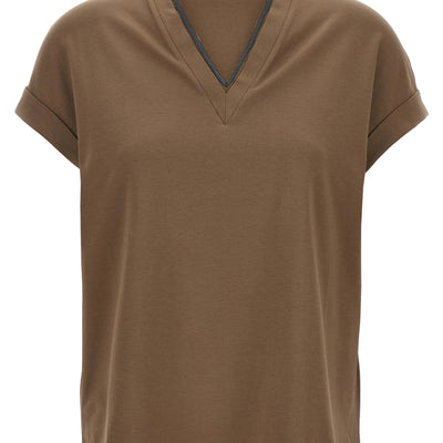 Brunello Cucinelli T-shirt Monile