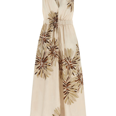 Brunello Cucinelli Bloom Print Dress