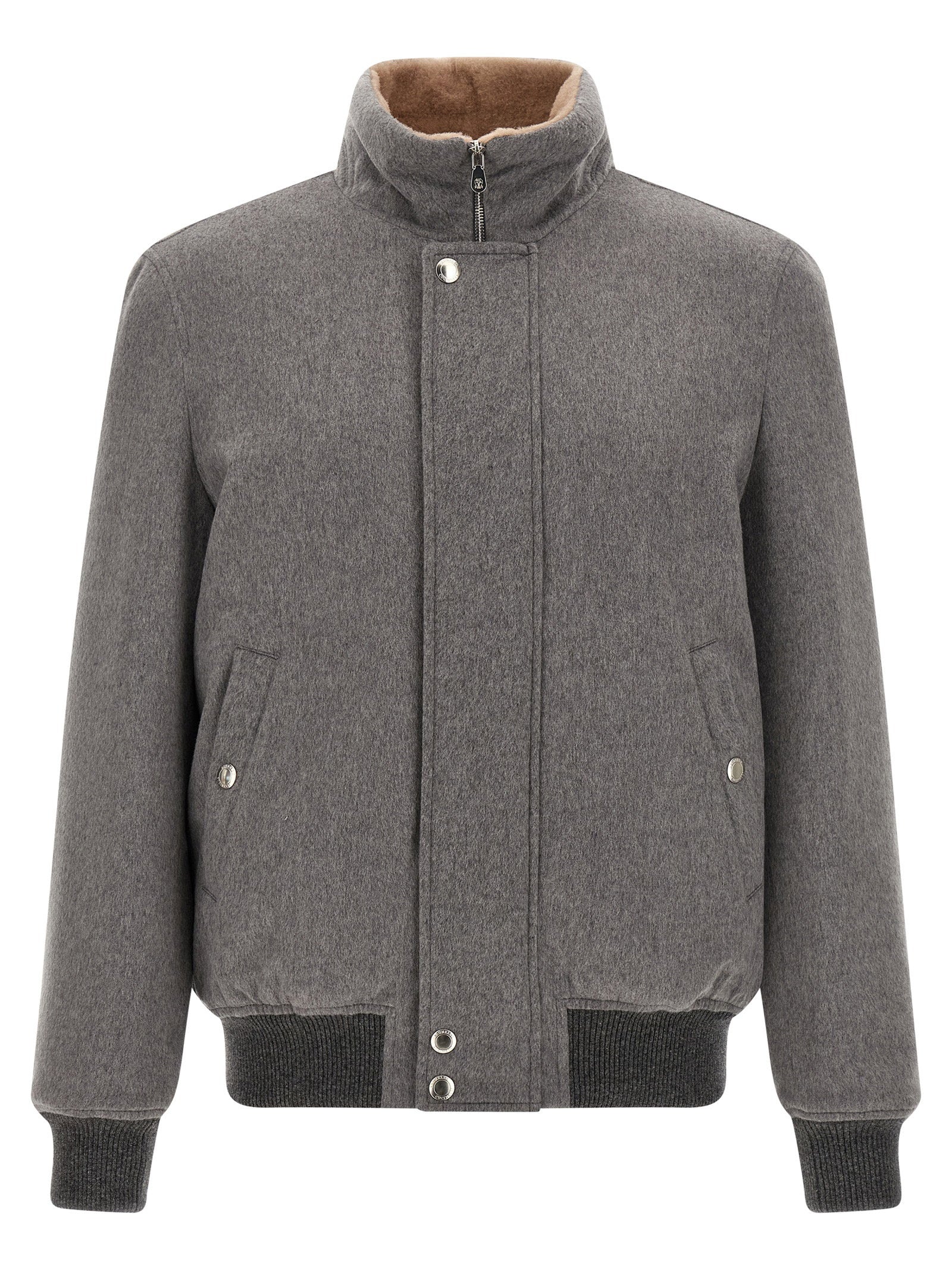 Brunello Cucinelli Cashmere And Vicuna Jacket