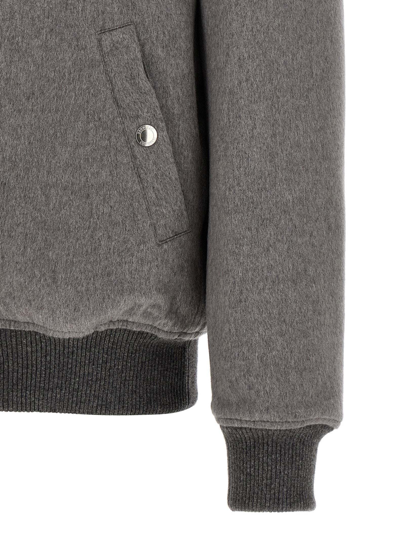 Brunello Cucinelli Cashmere And Vicuna Jacket