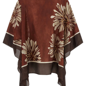 Brunello Cucinelli Silk Scarf Blouse