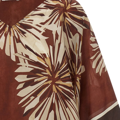 Brunello Cucinelli Silk Scarf Blouse
