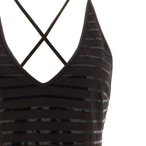 Brunello Cucinelli Dazzling Stripes One-piece Swimsuit