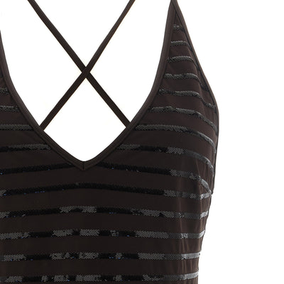 Brunello Cucinelli Dazzling Stripes One-piece Swimsuit