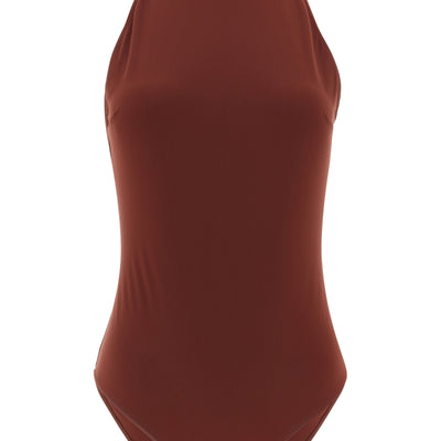 Brunello Cucinelli Precious Collar One-piece Swimsuit