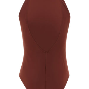 Brunello Cucinelli Precious Collar One-piece Swimsuit