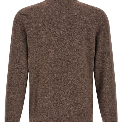 Brunello Cucinelli High Neck Cardigan With Zip