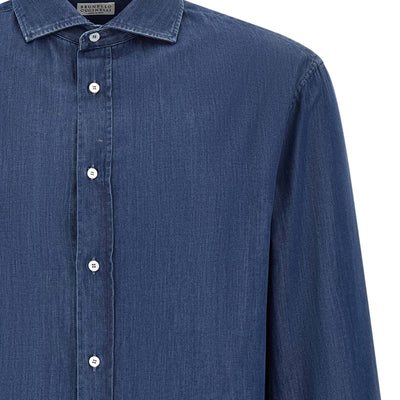 Brunello Cucinelli Denim Shirt