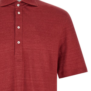 Brunello Cucinelli Polo Jersey Mélange