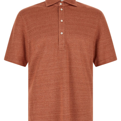 Brunello Cucinelli Polo Jersey Mélange