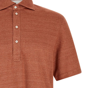 Brunello Cucinelli Polo Jersey Mélange