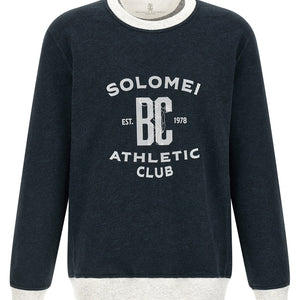 Brunello Cucinelli Cotton And Linen Sweatshirt