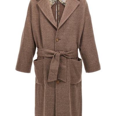 Etro Single-breasted Wool Coat