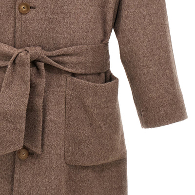 Etro Single-breasted Wool Coat