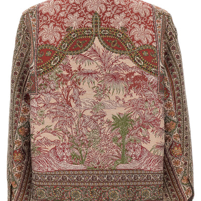 Etro Balmacaan Neck Overshirt