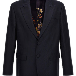 Etro Single-breasted Jacquard Blazer