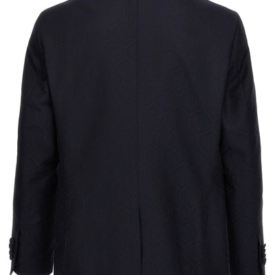 Etro Single-breasted Jacquard Blazer
