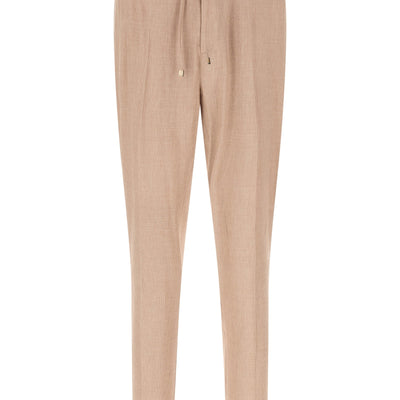 Etro Flamed Linen Joggers