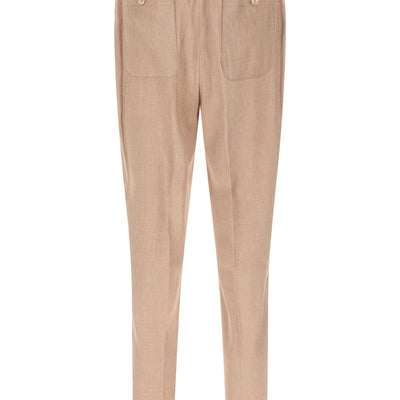 Etro Flamed Linen Joggers