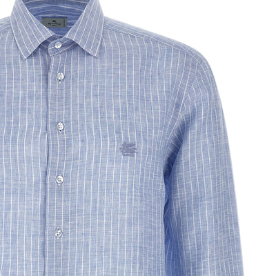Etro Striped Linen Shirt