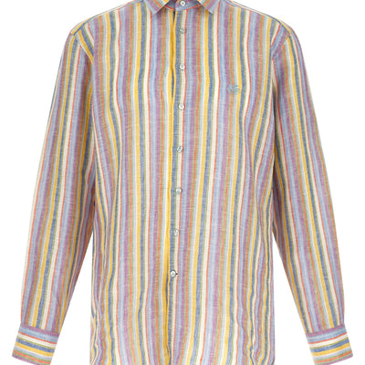 Etro Striped Linen Shirt