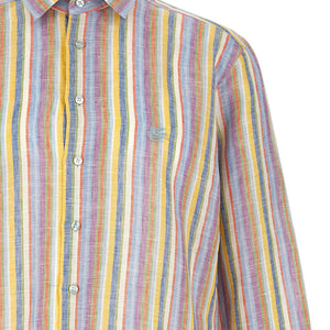 Etro Striped Linen Shirt