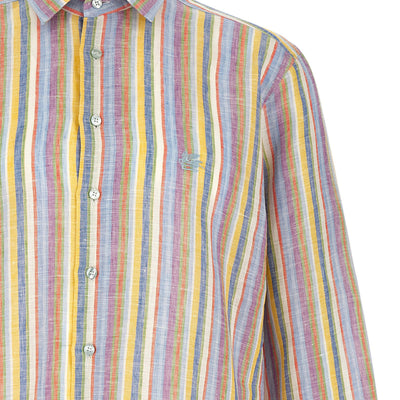 Etro Striped Linen Shirt