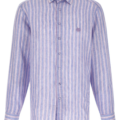 Etro Striped Linen Shirt
