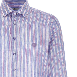 Etro Striped Linen Shirt