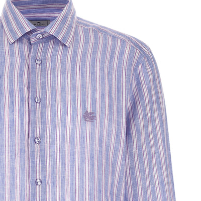 Etro Striped Linen Shirt