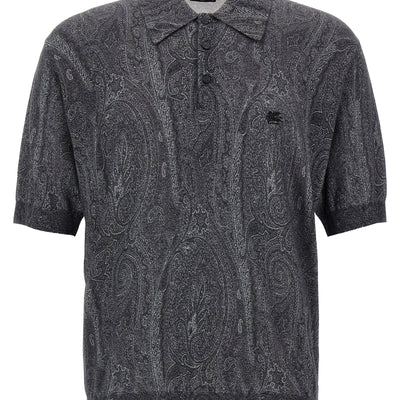 Etro Paisley Polo Shirt