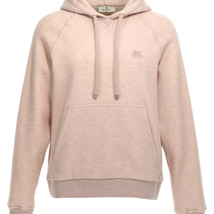 Etro Logo Embroidery Wool Hoodie