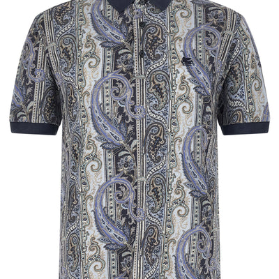 Etro Arnica Paisley Polo Shirt