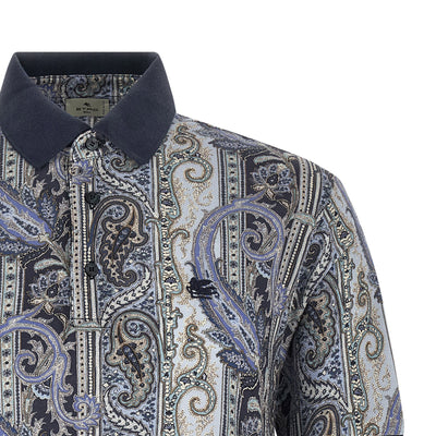 Etro Arnica Paisley Polo Shirt