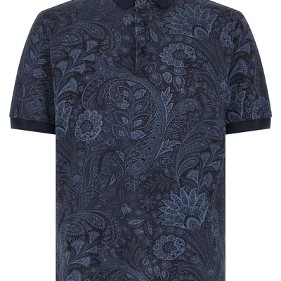 Etro Arnica Paisley Polo Shirt