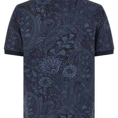 Etro Arnica Paisley Polo Shirt