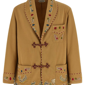 Bode Feather Runner Smoking Blazer