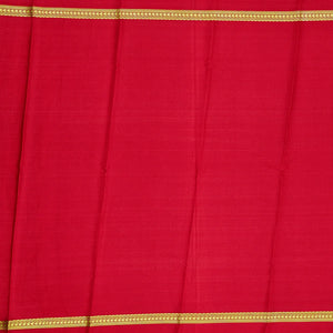 Olive Green Mysore Plain Crepe Silk Saree With Mango Motifs-Olive Green