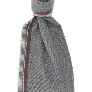 Brunello Cucinelli Diagonal Wool And Cashmere Scarf