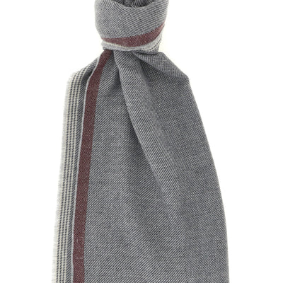 Brunello Cucinelli Diagonal Wool And Cashmere Scarf