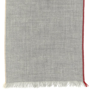Brunello Cucinelli Contrast Border Scarf
