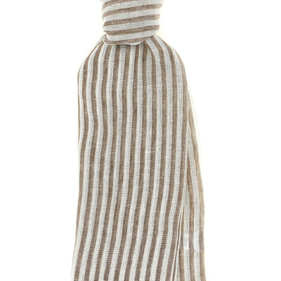 Brunello Cucinelli Sparkling Linen Scarf