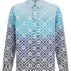 Casablanca Shacket Monogram Gradient Jacquard