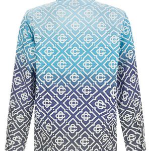 Casablanca Shacket Monogram Gradient Jacquard