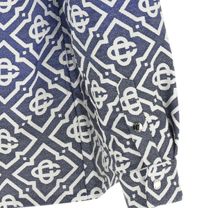Casablanca Shacket Monogram Gradient Jacquard