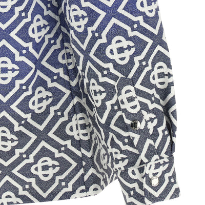 Casablanca Shacket Monogram Gradient Jacquard