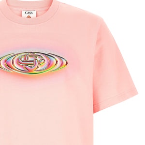 Casablanca Martin Naumann Glass Logo T-shirt