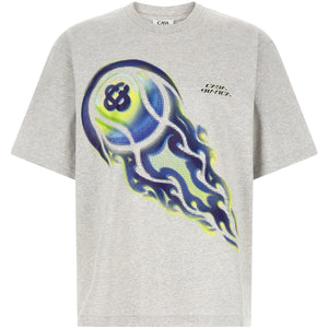 Casablanca Flaming Tennis Ball T-shirt