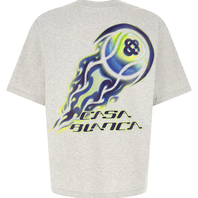 Casablanca Flaming Tennis Ball T-shirt
