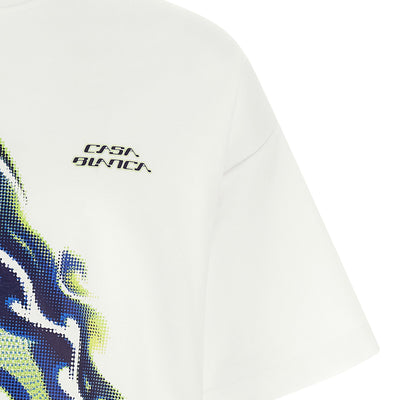 Casablanca Flaming Tennis Ball T-shirt